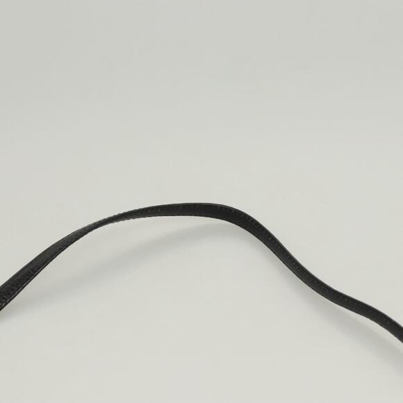 DIOR Shoulder Bag Leather Black Gold - Picture 8 of 12